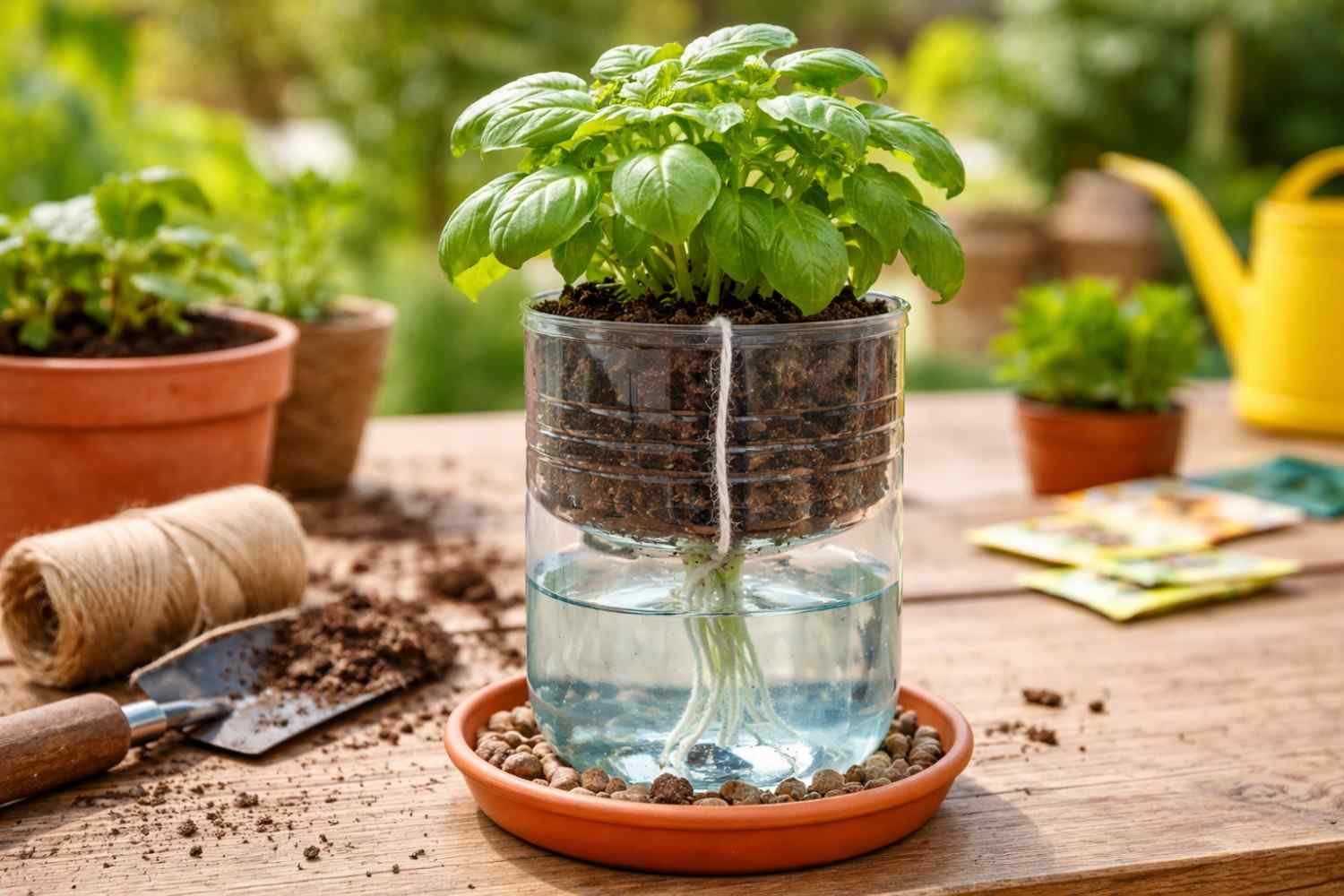 DIY Self-Watering Planter: Keep Your Plants Hydrated