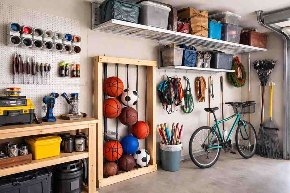 Garage & Utility Creative DIY Storage Solutions