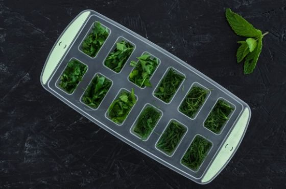 Use Ice Cube Trays for Storage