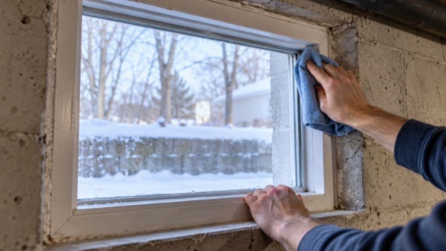 Step 1 Deep Clean the Glass Perimeter
