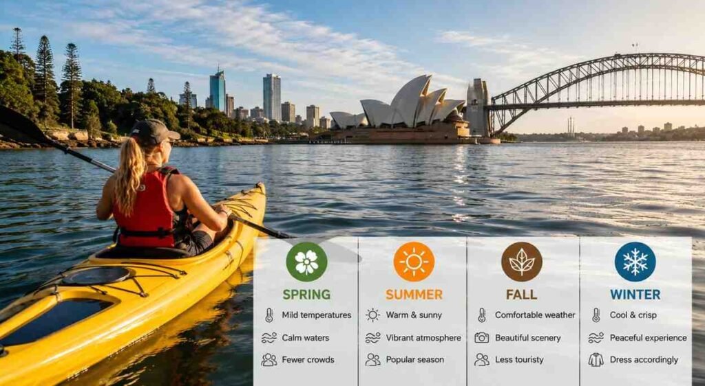When to Go Kayaking in Sydney