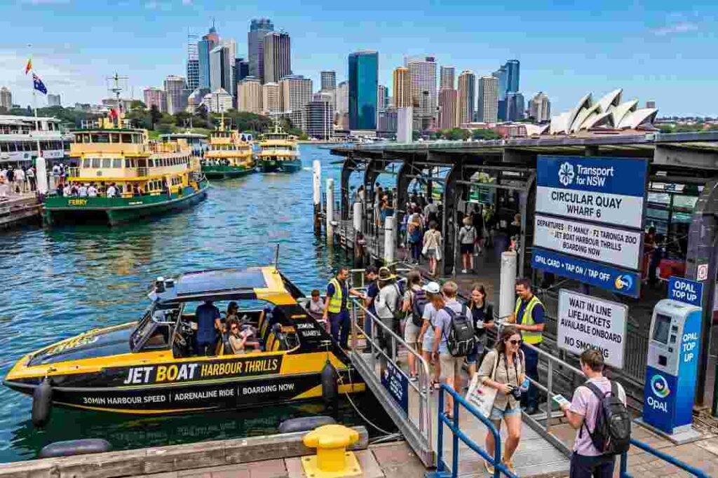 Introducing Thunder Jet Boat Circular Quay Tours