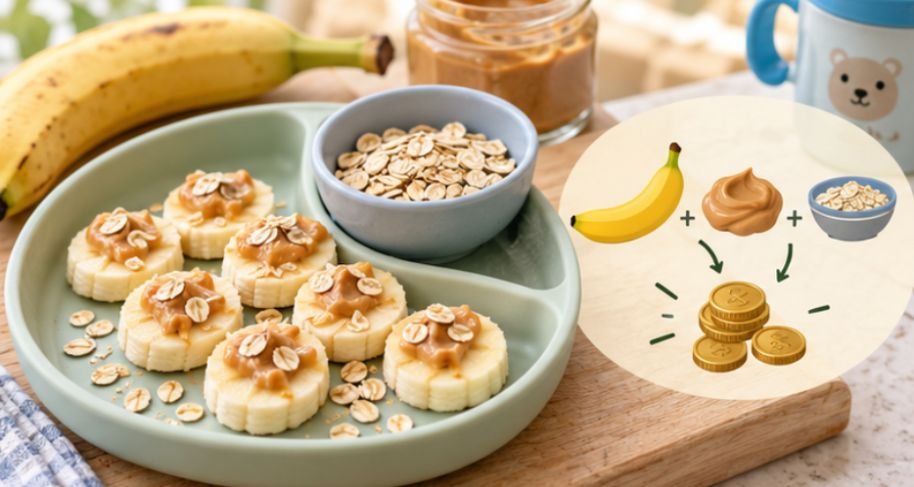 15 Banana-Oat Mini Bites
