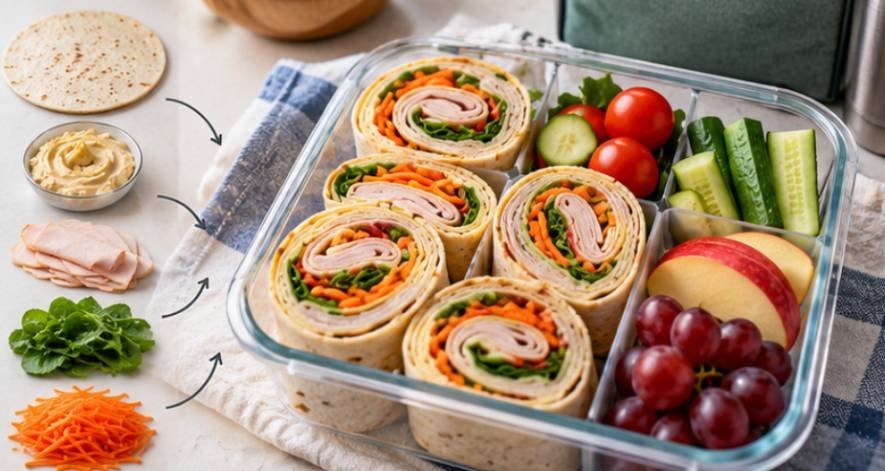 8 Chicken Caesar Wrap
