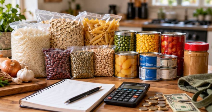 How to Build a 3 Month Food Supply on a Budget Without Overspending
