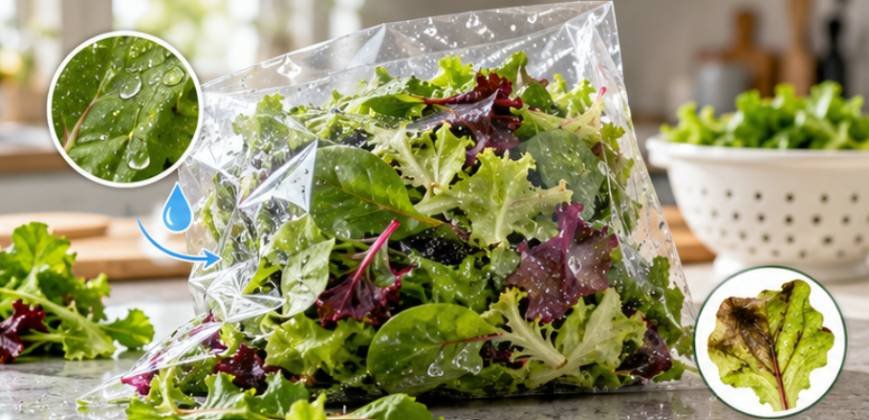 How to Keep Bagged Salad Fresh Longer Without the Slime