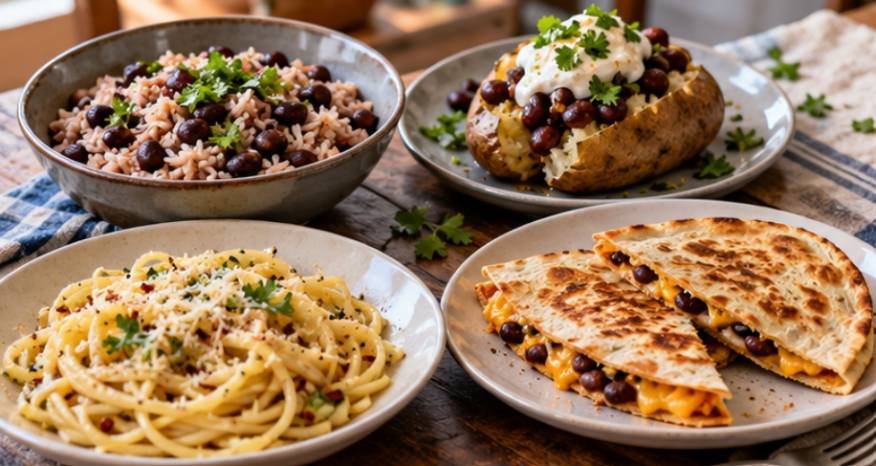 Seven Cheap Meals Made From Basic Pantry Foods