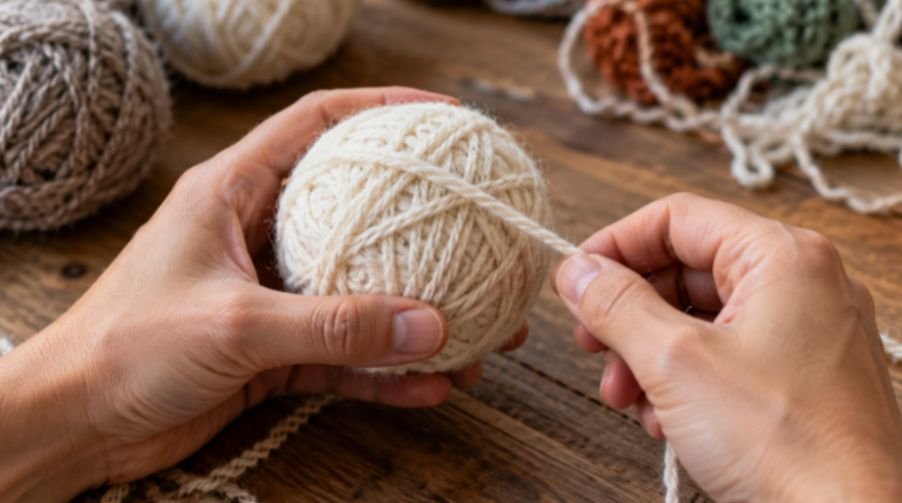 Step-by-Step How to Make Wool Dryer Balls from Scrap Yarn